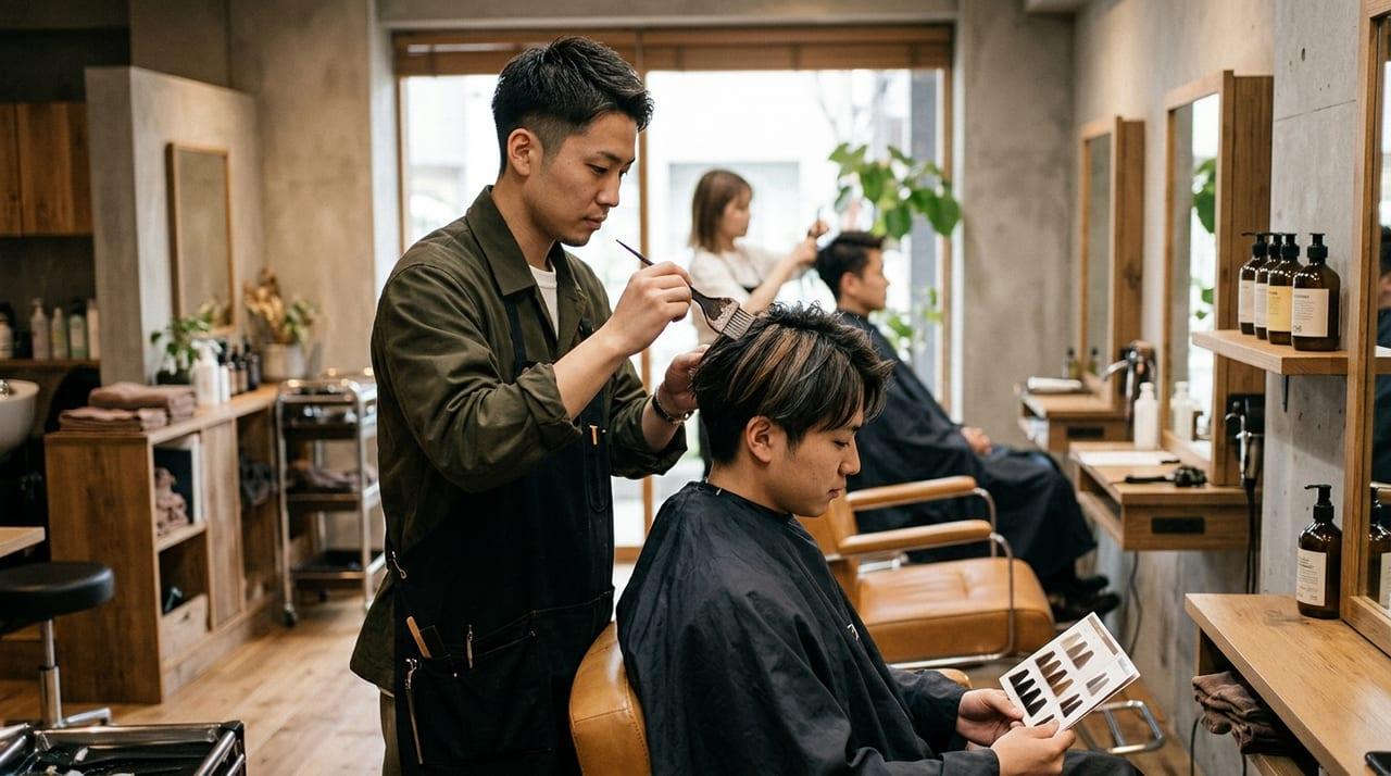 Coloration homme naturelle et professionnelle